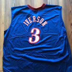 Retro Iverson 76ers jersey